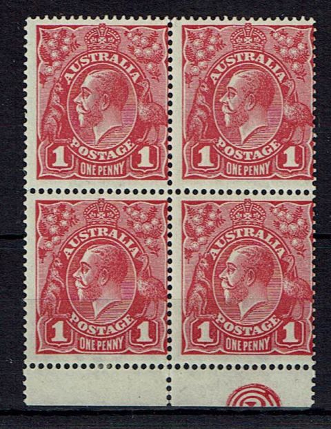 Image of Australia SG 21cw LMM British Commonwealth Stamp